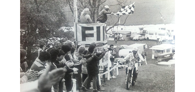 La premiere victoire de manche de Jorgen Nilsson