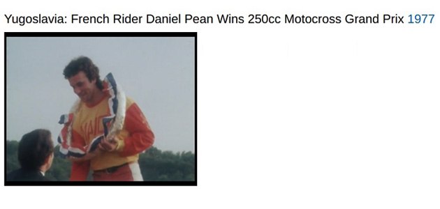Grand Prix Yougoslavie 250cc 1977.  N'hÃ©sitez pas a cliquez sur le lien en surbrillance bleue intitulé : ouvrir le site dans une nouvelle fenÃªtre