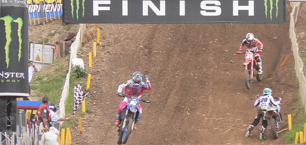 Motocross Benoit Paturel Grand Prix France MX2 Ernée 2017, 2ème manche