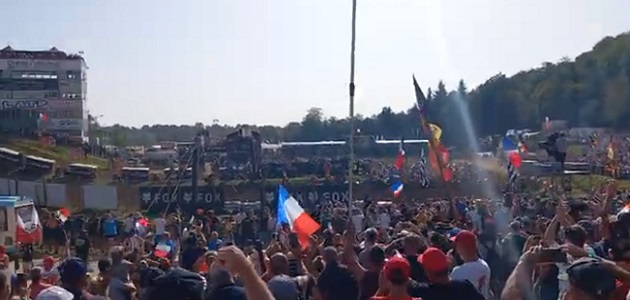 Motocross des Nations 2023 catégorie MXGP départ de la qualification