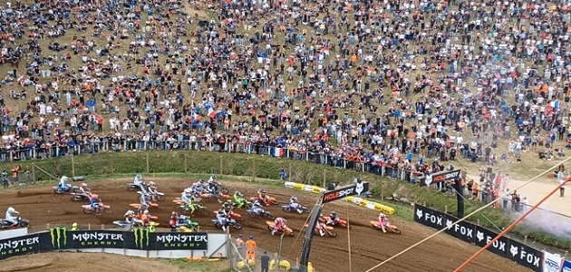 Départ manche qualificative Grand Prix France MXGP